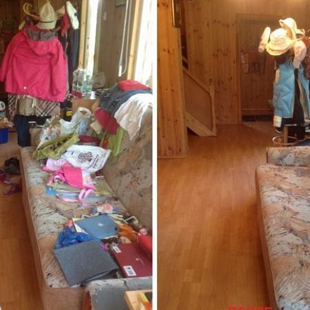 Уборка трехкомнатной квартиры в Зарайске