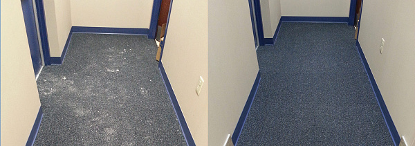 Чистка ковролина в офисе